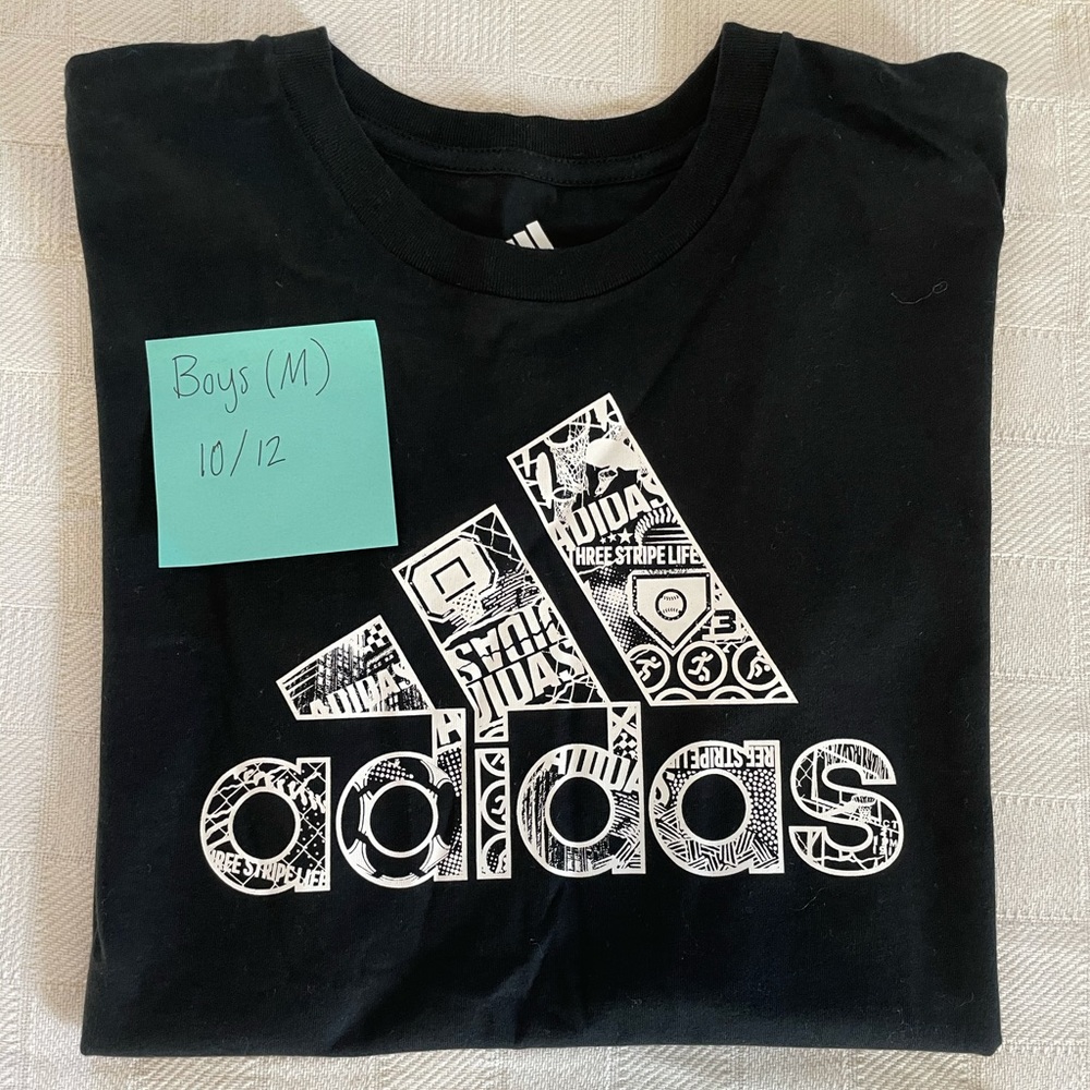 Boys size M adidas cut-off tank